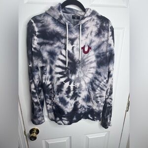 True Religion Monochrome Tie-Dye Men's Hoodie
